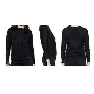 Tory Burch Wendy Crew Neck Sweater Small